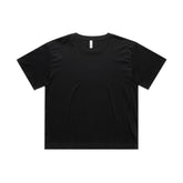 WOS MARTINA CROP TEE BLACK XS
